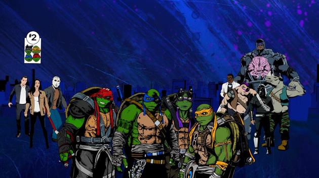 《忍者神龟2》动画MV 美漫风重塑童年经典