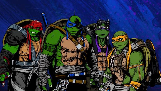 《忍者神龟2》动画MV 美漫风重塑童年经典