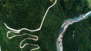 航拍 | 湖北恩施小水电站 1080P